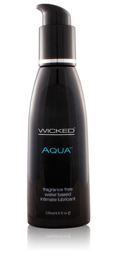 Aqua Water-Based Lubricant - 4 Oz.