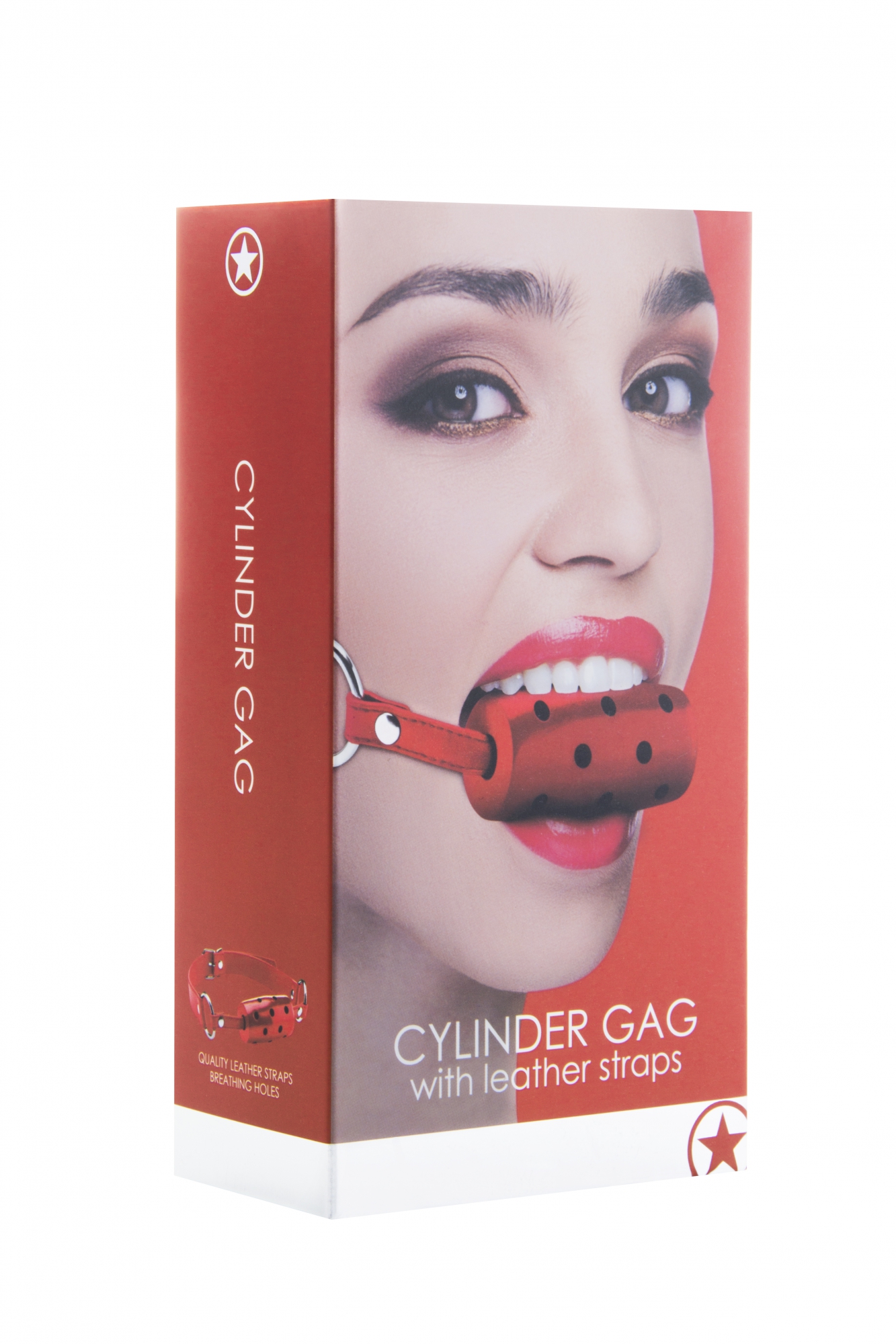Cylinder Gag - Red