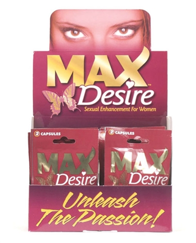 Max Desire - 24 Piece Display - 2 Capsules