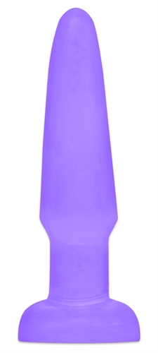 Neon Butt Plug - Purple