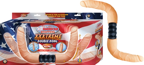 Latin American Whoppers Extreme Vibrating and  Fully Bendable Dong - Flesh