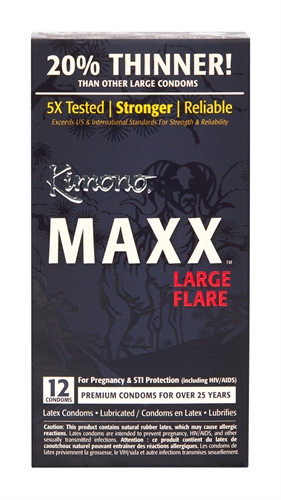 Kimono Maxx Large Flare - 12 Pack