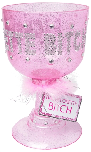 Bachelorette Bitch Pimp Cup - Pink