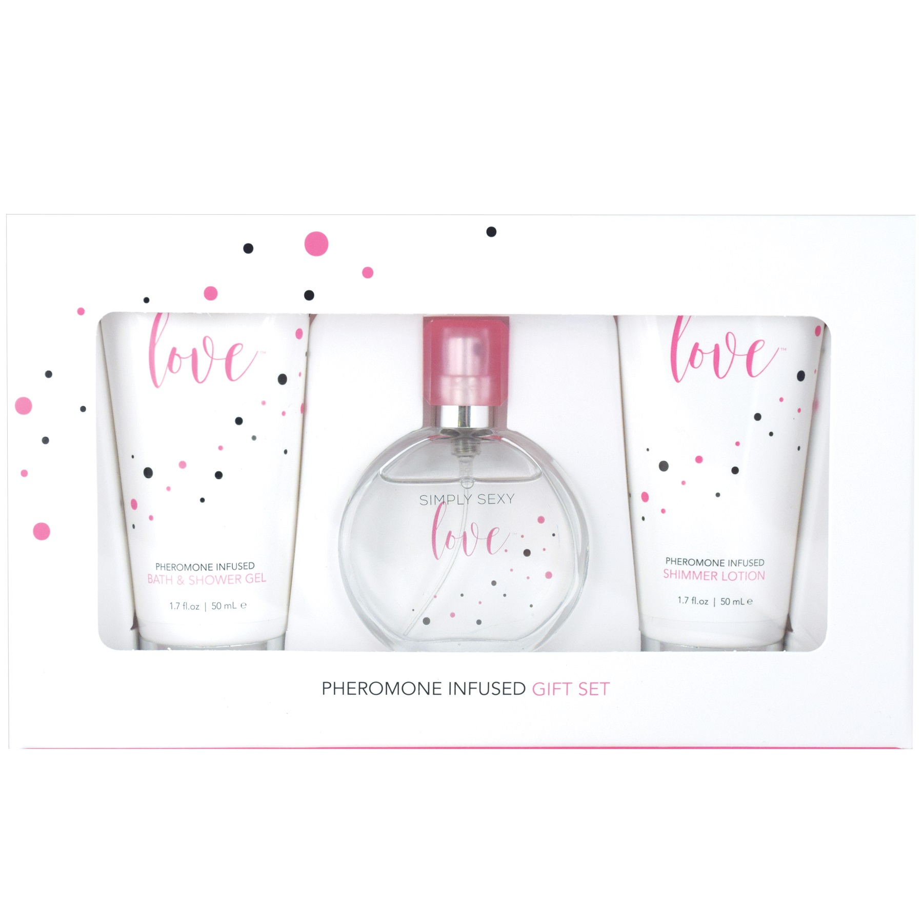 Simply Sexy Love Pheromone Infused Perfume Gift Set - 4 Pcs.