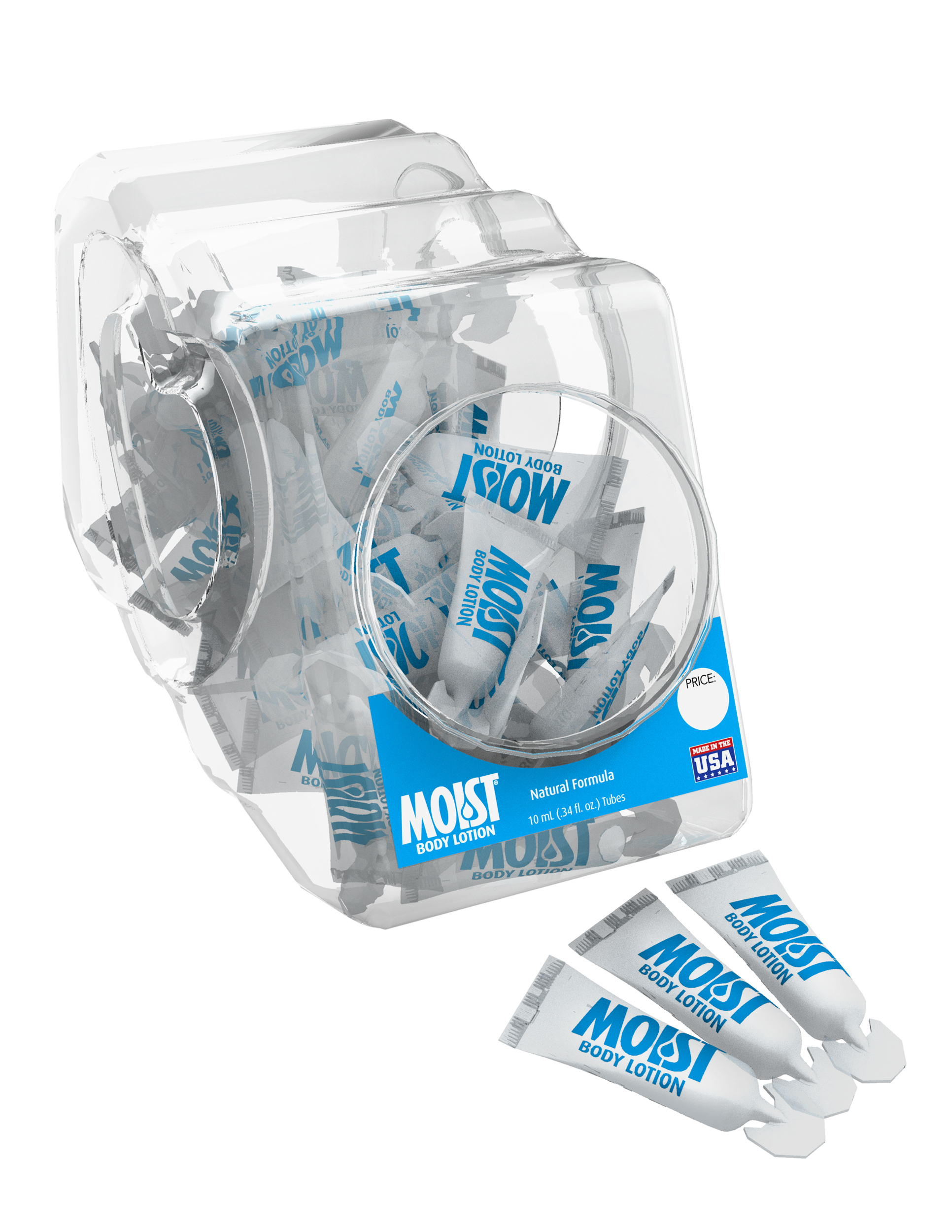 Moist Body Lotion - 120 Piece Bowl - 10 ml Sachets