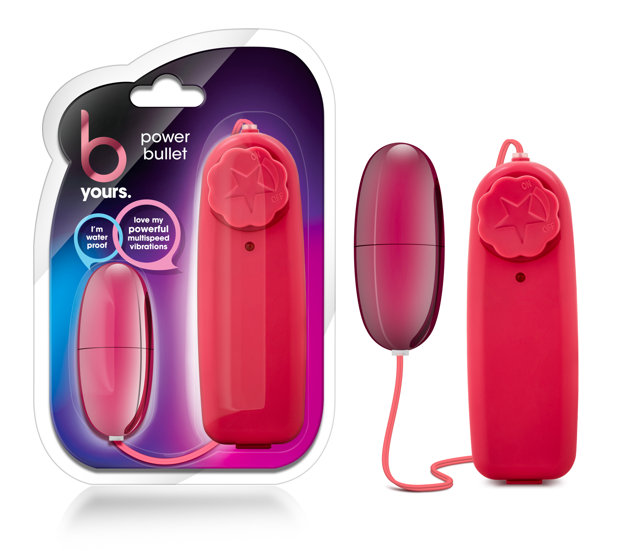 B Yours Power Bullet - Cerise