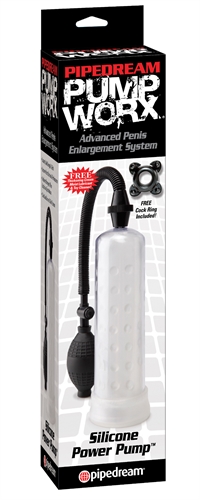 Pump Worx Silicone Power Pump - Clear