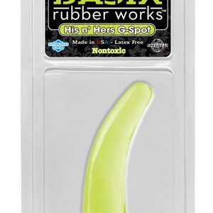 Basix Rubber Works His and Her G-Spot - Glow in the Dark