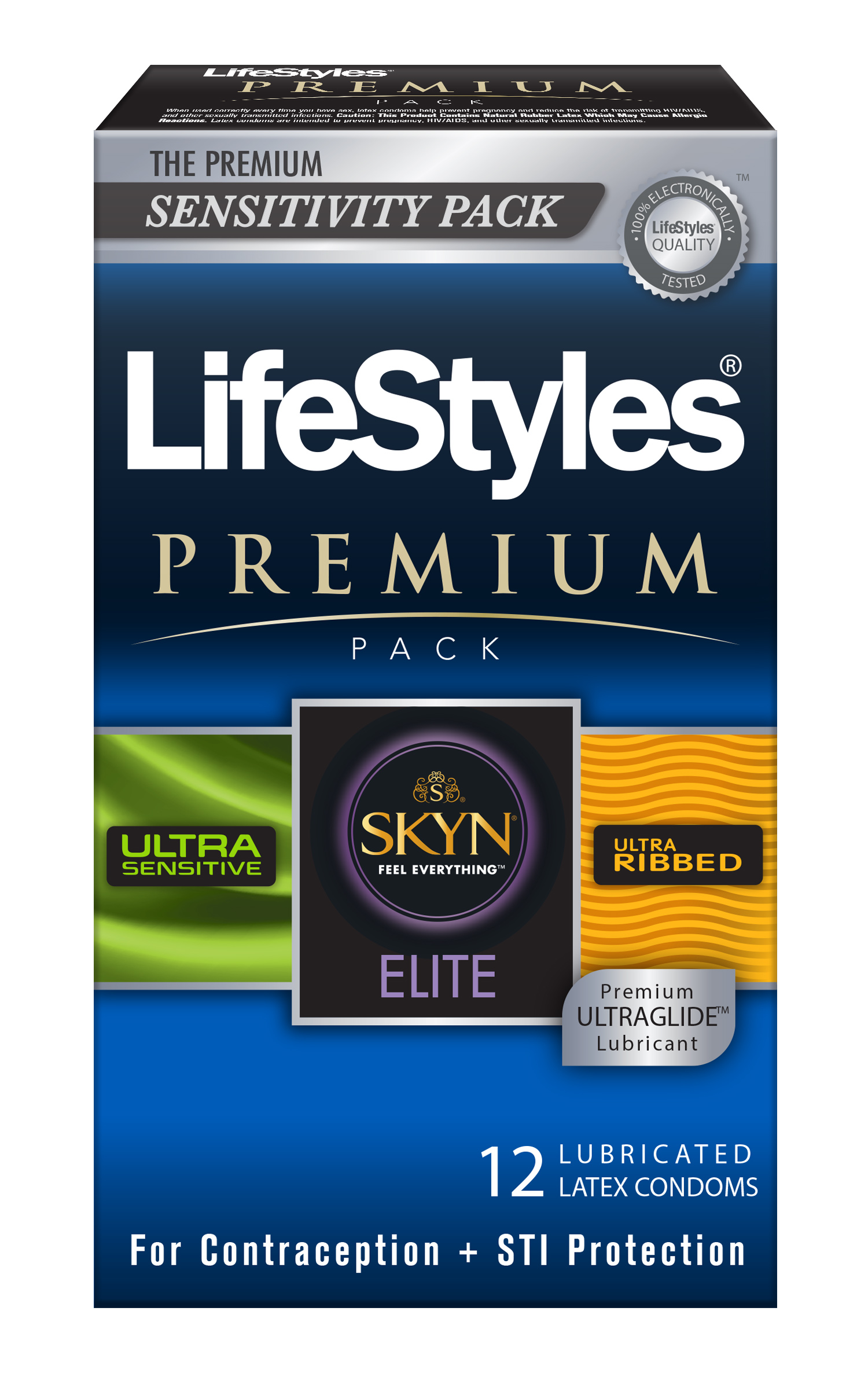 Lifestyles Premium Pack - 12 Pack