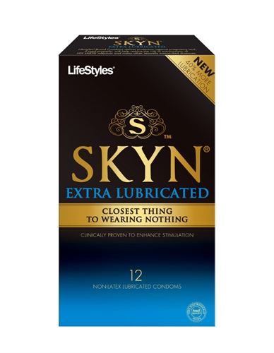 Lifestyles Skyn Extra Lubricated Condoms - 12 Pack