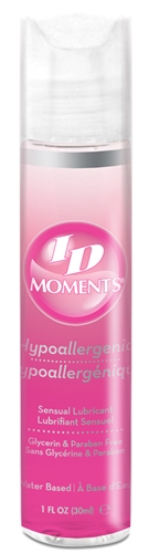 ID Moments Water Based Lubricant 1 Oz