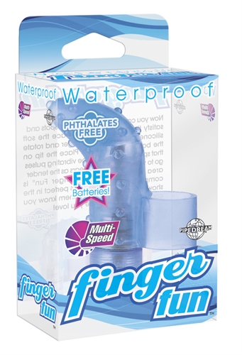 Waterproof Finger Fun - Blue