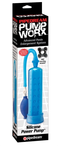 Pump Worx Silicone Power Pump - Blue