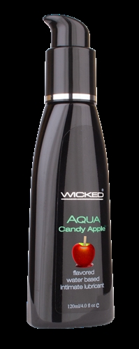 Aqua Candy Apple Flavored Water-Based Lubricant 2 Oz.