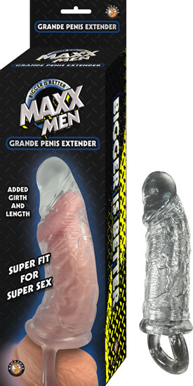 Maxx Men Grande Penis Sleeve - Clear