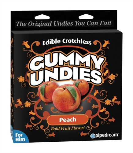 Gummy Undies - for Him - Peach