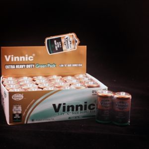 Vinnic Extra Heavy Duty C Batteries - 24 Count Box