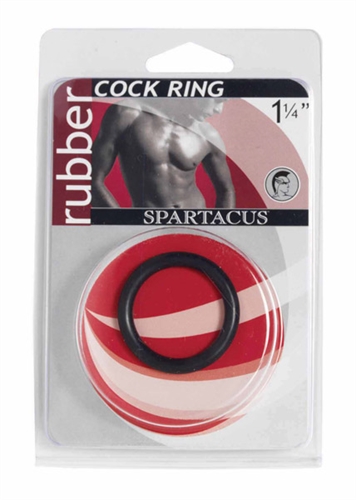 1.25 Inches Rubber C Ring - Black