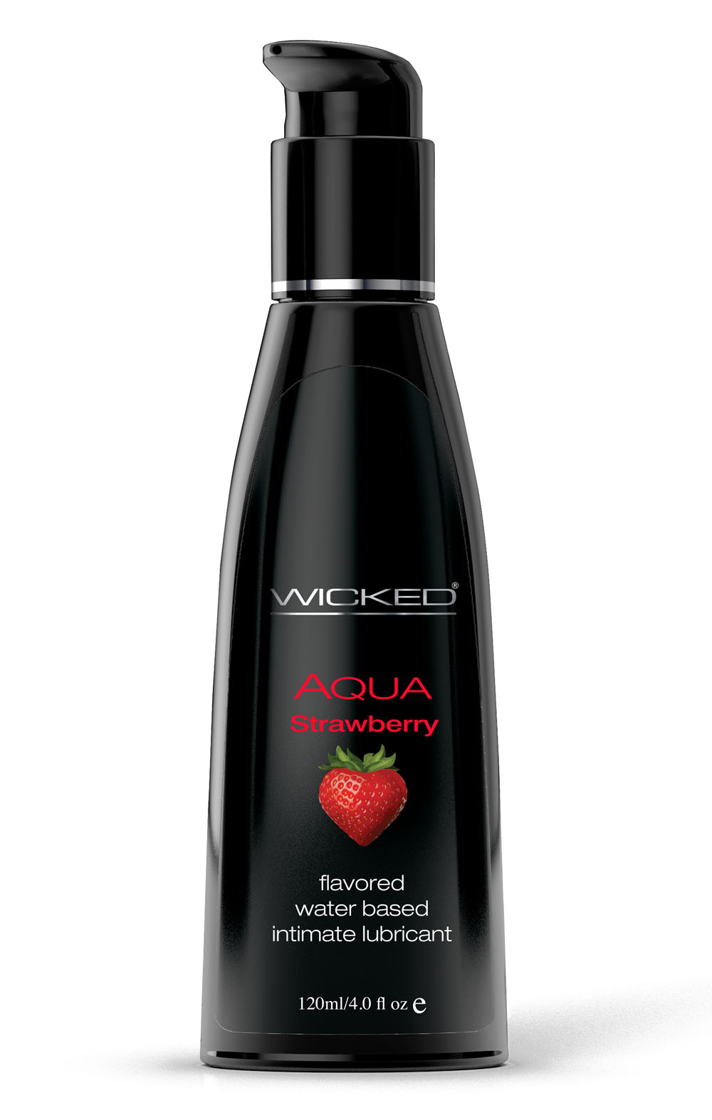 Aqua Strawberry Water-Based Lubricant 4 Oz