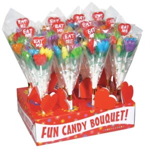 Eat Me! Tulip Candy Bouquet - 12 Piece Display