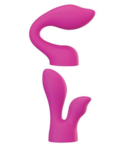 Palm Sensual Accessories - 2 Silicone Heads