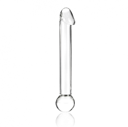 7 Inch Realistic Head Glass Dildo