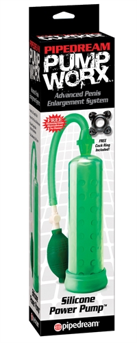 Pump Worx Silicone Power Pump - Green