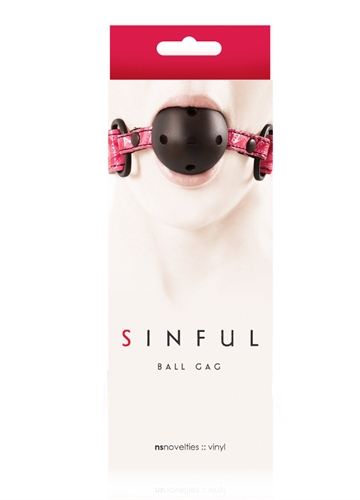 Sinful Ball Gag - Pink