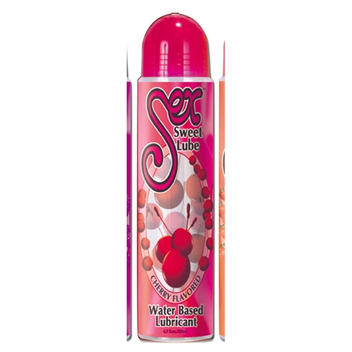 Sex Sweet Lube - Cherry - 6.7 Fl. Oz. Bottle