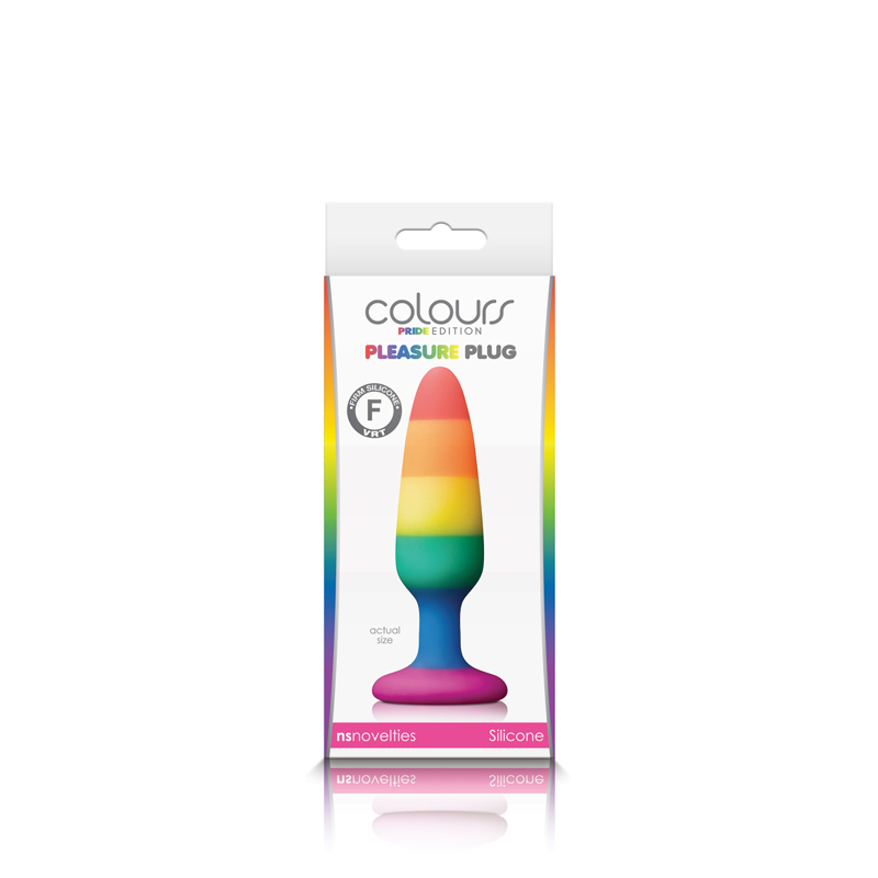 Colours - Pride Edition - Pleasure Plug - Medium - Rainbow