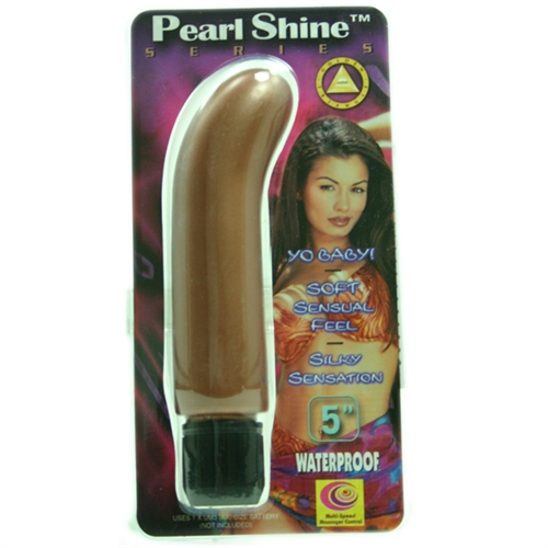 Pearl Shine  5-Inch G-Spot - Brown