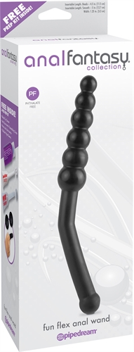 Anal Fantasy Collection Fun Flex Anal Wand - Black