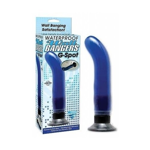 Waterproof G Spot Wallbanger - Blue