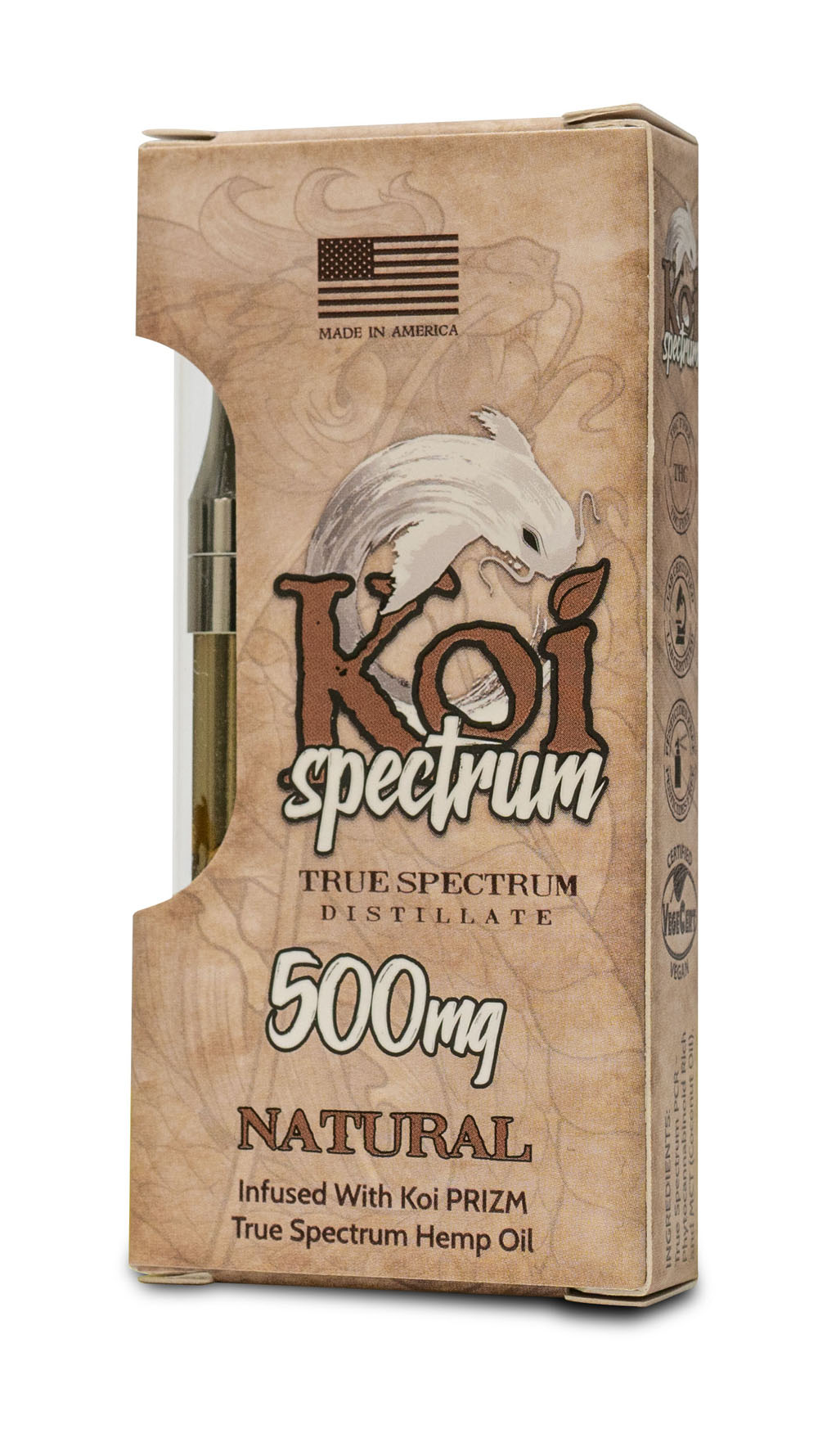 Koi Spectrum Natural 1/2 Gram Cartridge - 500mg