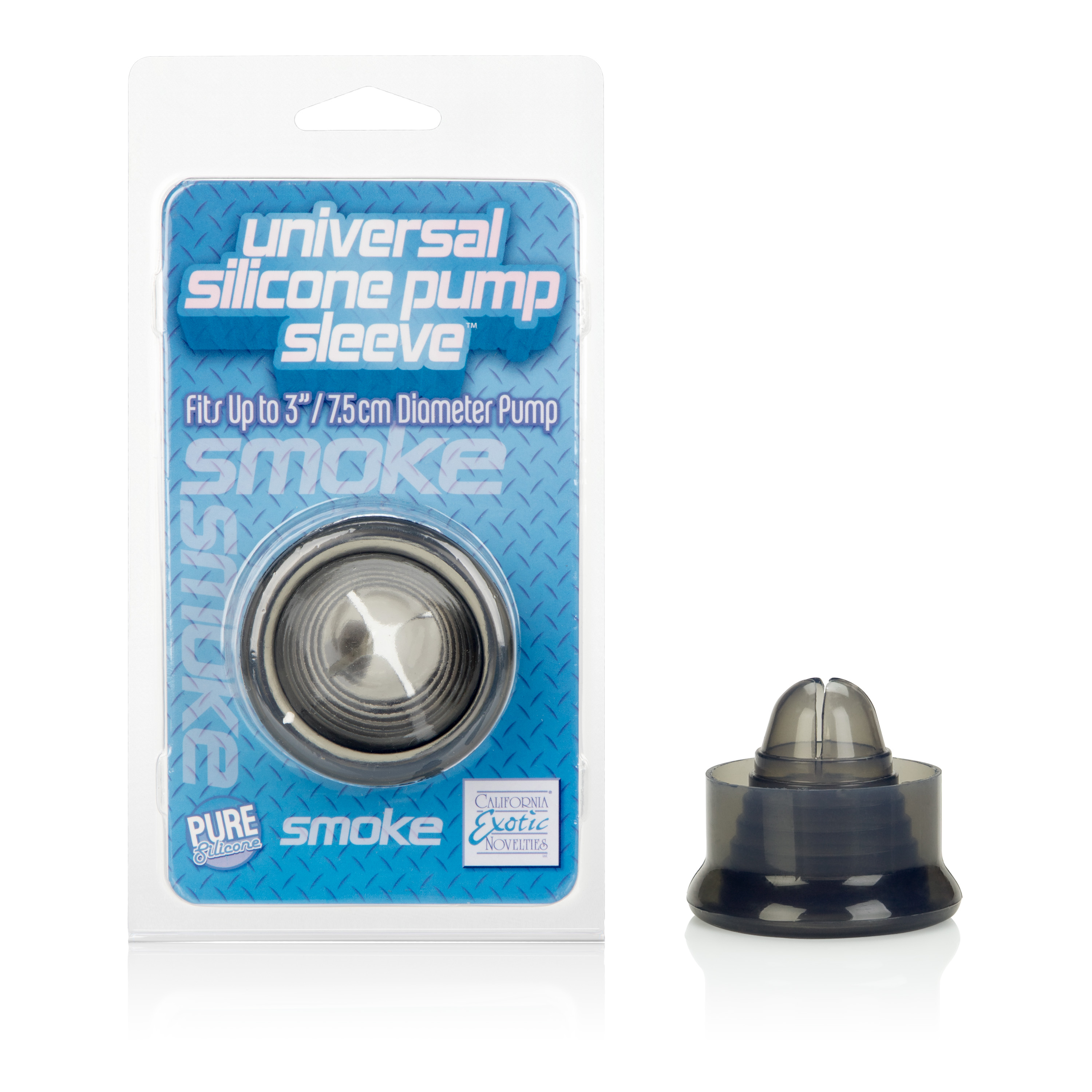 Universal Silicone Pump Sleeve - Smoke