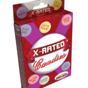 X-Rated Candy With Assorted Sayings - 24 Piece Display