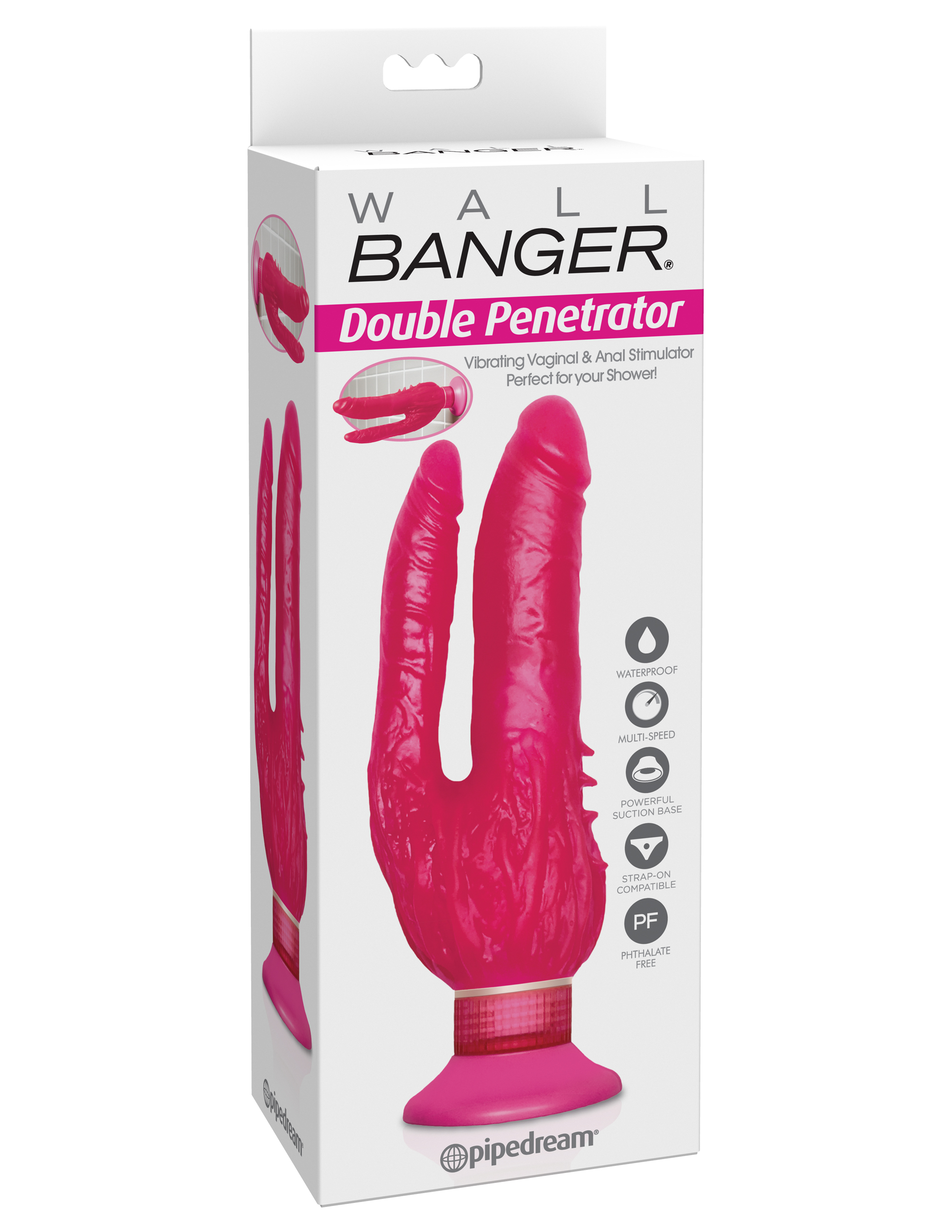 Waterproof Wall Bangers Double Penetrator