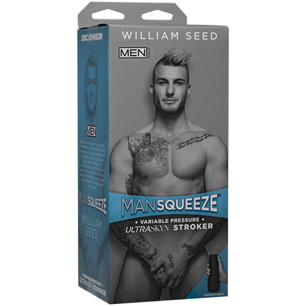 Man Squeeze - William Seed - Ultraskyn Stroker -  Ass