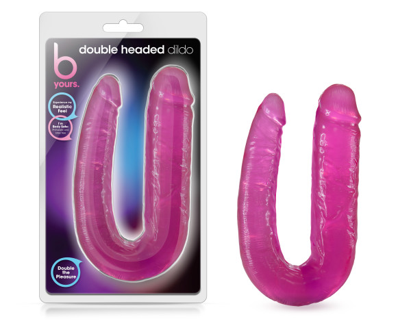 B Yours - Double Headed Dildo - Pink