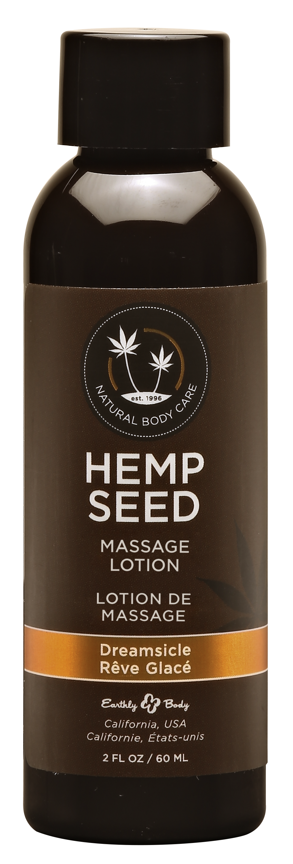 Hemp Seed Massage Lotion - Dreamsicle - 2 Fl. Oz.  / 60 ml