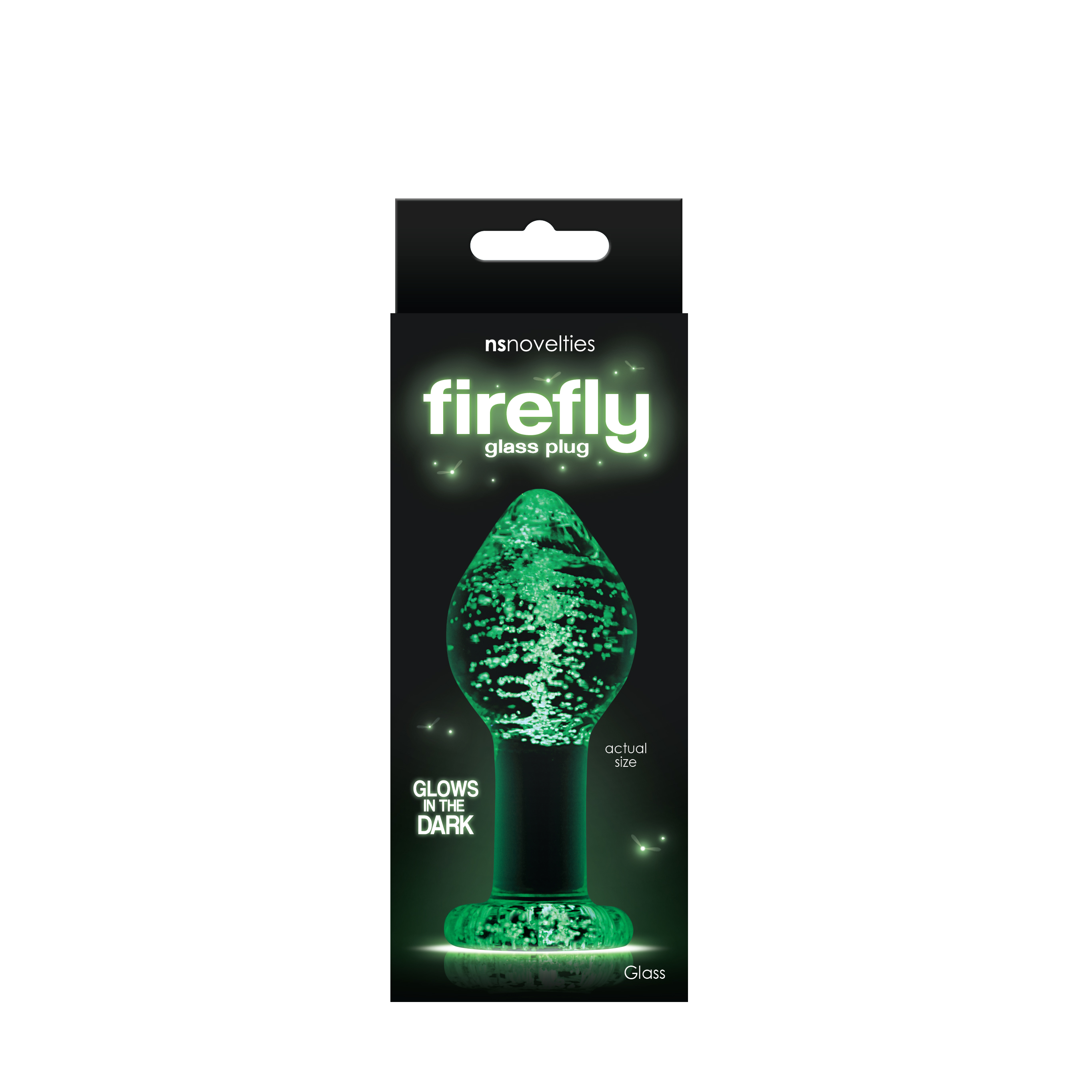 Firefly Glass - Plug - Large - Clear