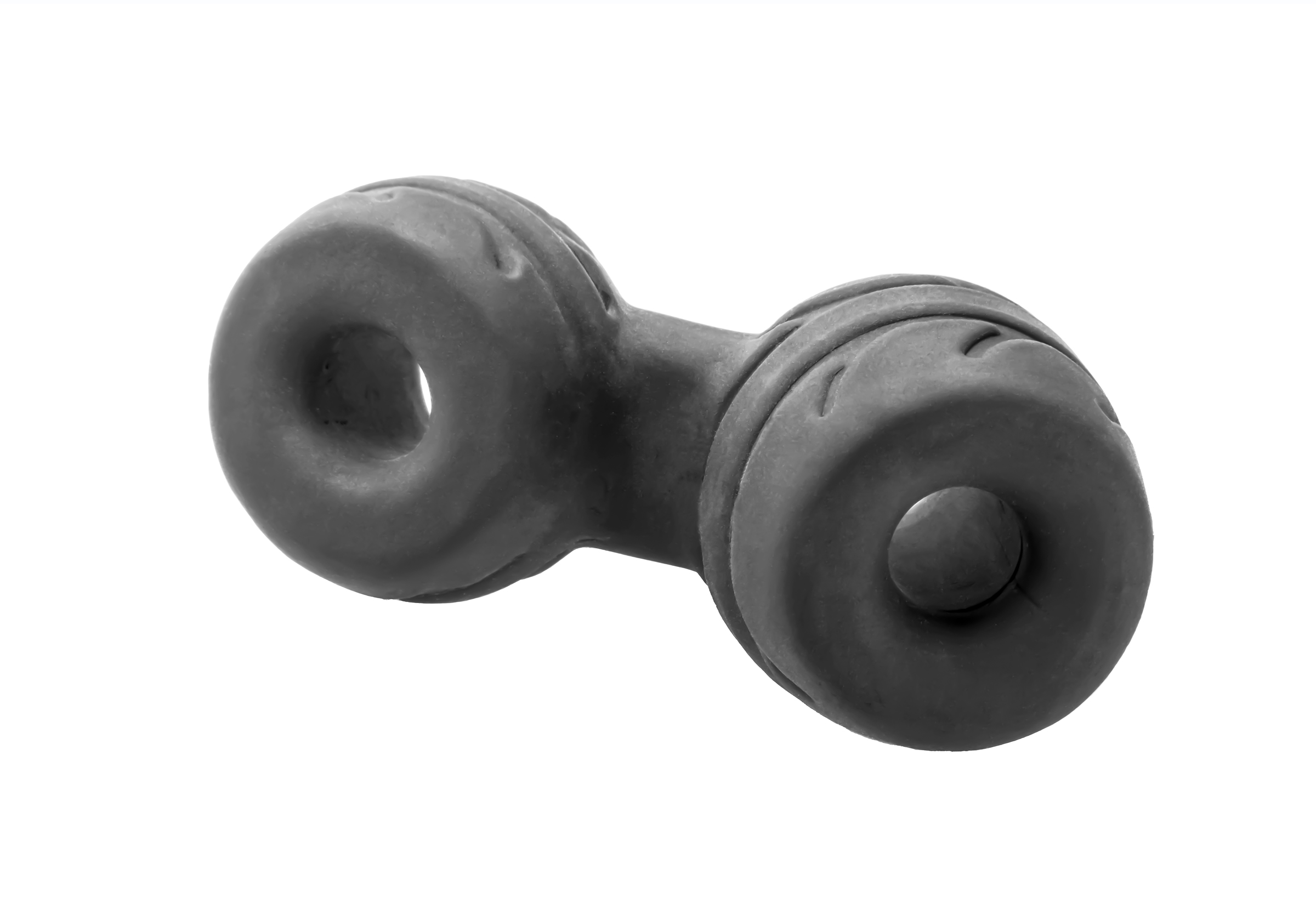 Silaskin Cock & Ball Ring and Stretcher - Black