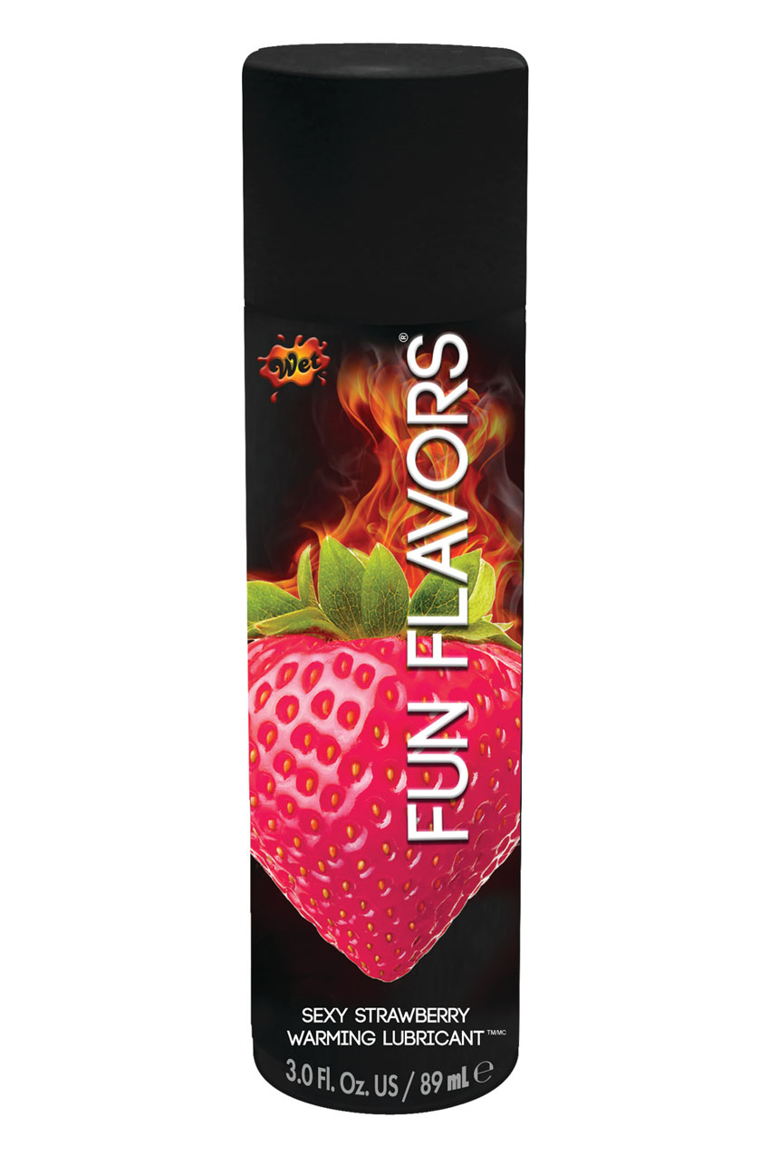 Wet Fun Flavors - 3 Fl. Oz. - Sexy Strawberry