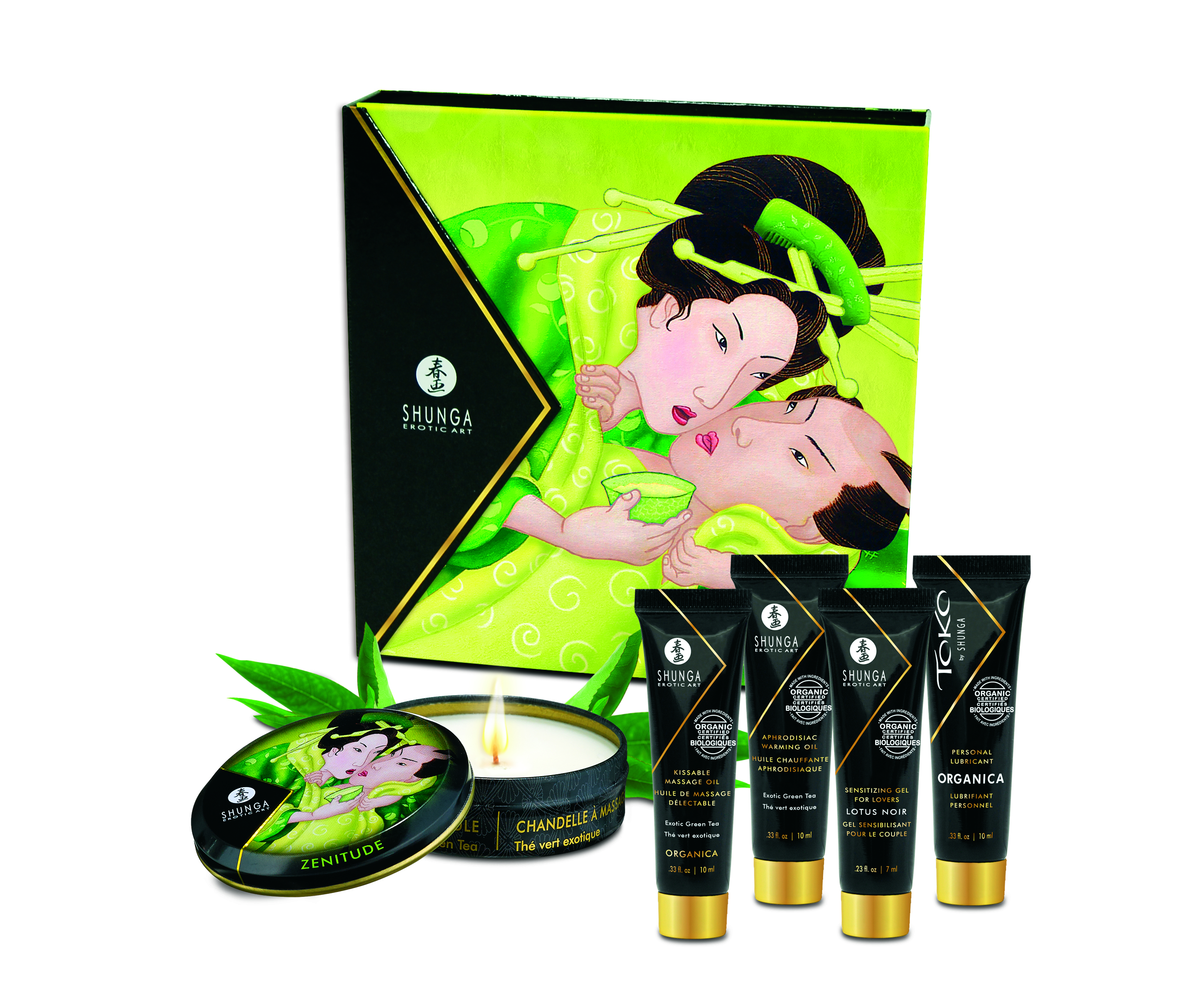 Geisha's Secrets Gift Set - Organica - Exotic  Green Tea