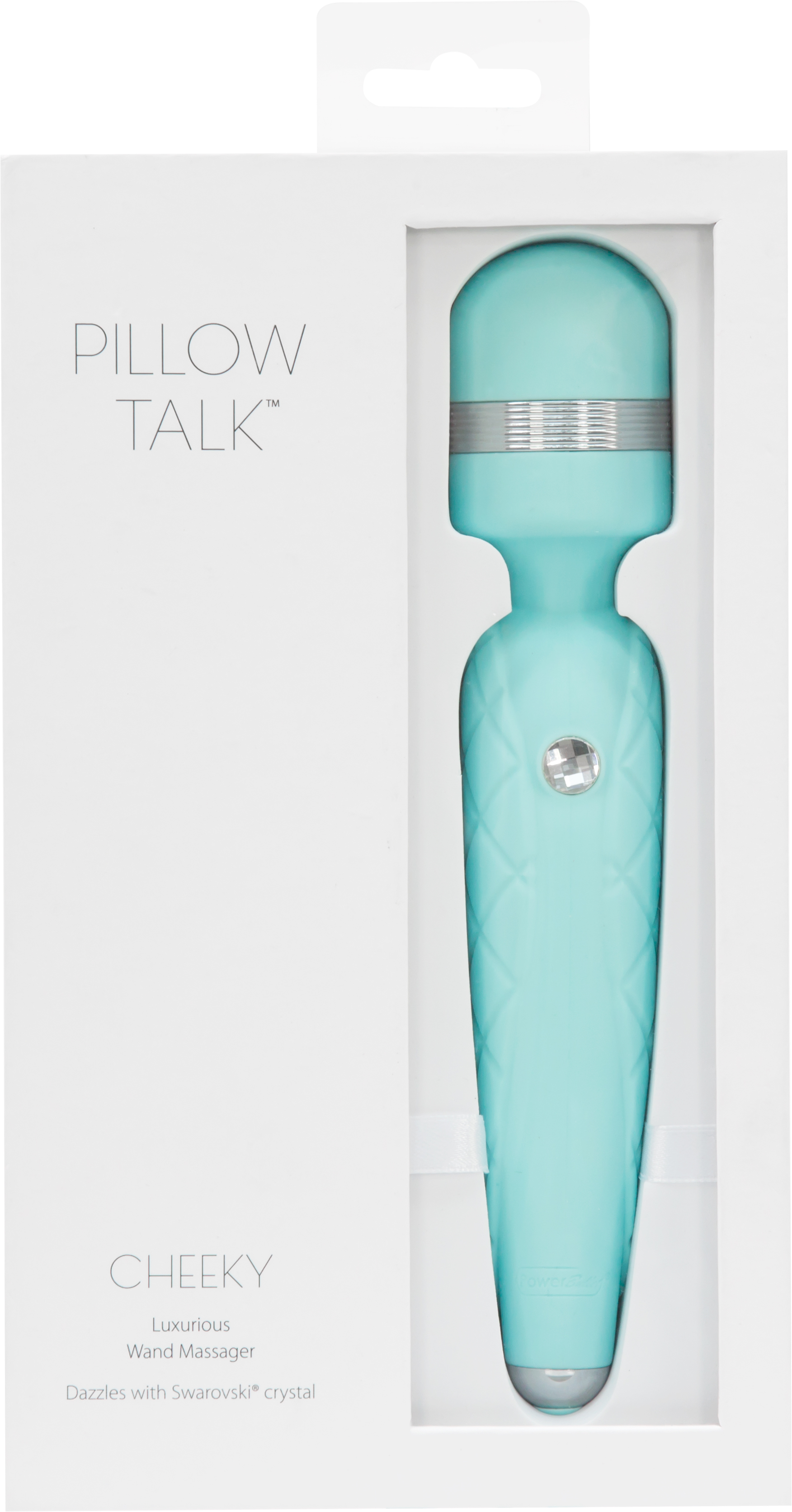 Pillow Talk Cheeky Wand With Swarovski Crystal - Teal