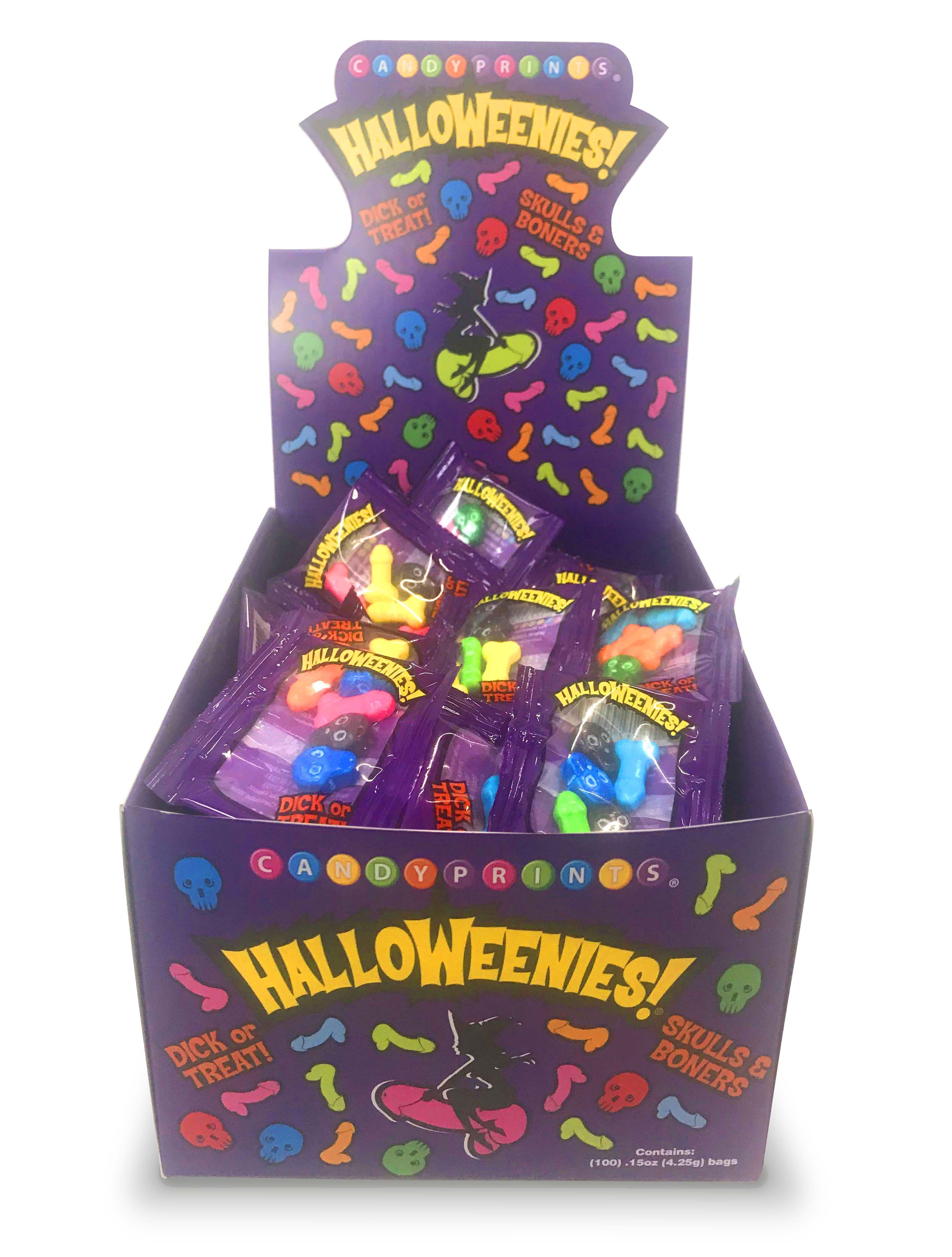 Halloweenies - Display of 100 Bags