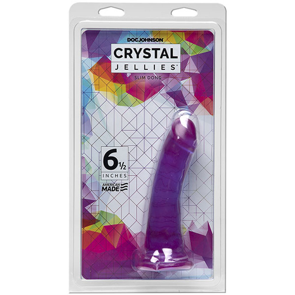 Crystal Jellies - 6.5 Inch Slim Dong