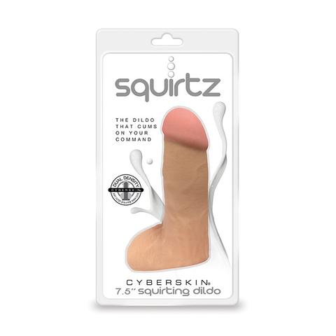 Squirtz Cyberskin 7.5" Squirting Dildo