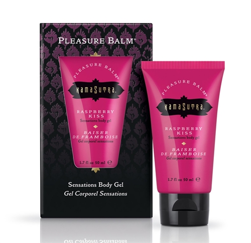 Pleasure Balm Sensations Body Gel  - Raspberry Kiss - 1.7 Fl. Oz