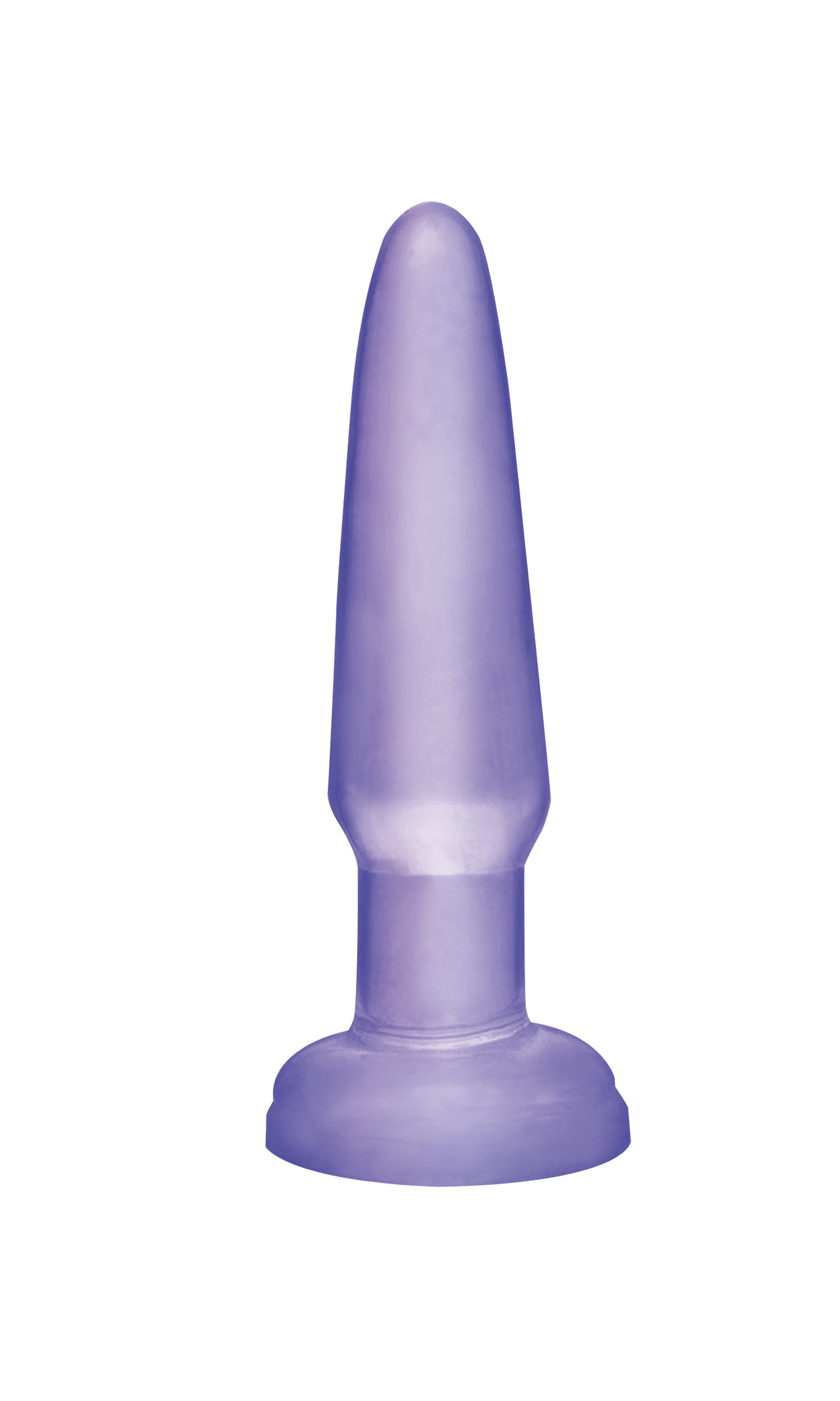 Basix 3.5 Inch Beginners Butt Plug - Purple